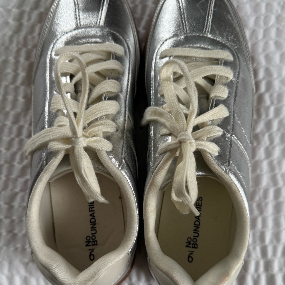 NOBO Silver Women's Sneakers